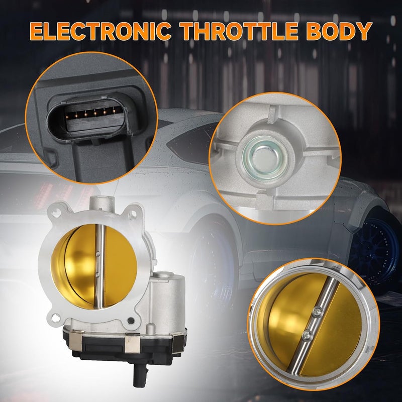 DINGKA 12617792 Electronic Throttle Body Fits for Chevy Silverado 1500/ Suburban/Tahoe GMC Sierra 1500/ Yukon 2014 2015 2016 2017 2018 2019 2020 5.3L OE 12678224 S20223 TB1297 ETB0066 - Image 4